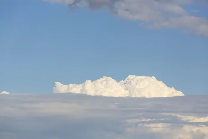 Framed Print : Cumulus Clouds Print - White Puffy Skies Framed Print : Cumulus Clouds Print - White Puffy Skies