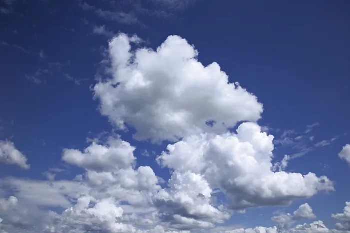 Framed Print : Cumulus Clouds Print - White Puffy Skies Framed Print : Cumulus Clouds Print - White Puffy Skies