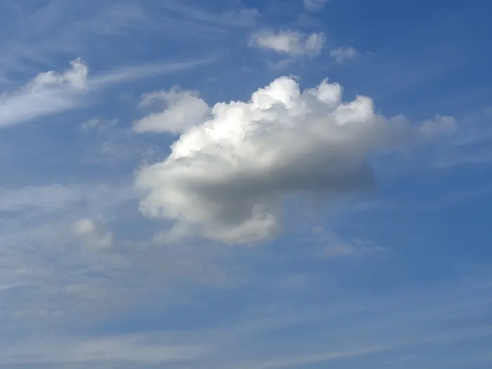 Framed Print : Cumulus Cluster Cloud Print Against Blue Sky Framed Print : Cumulus Cluster Cloud Print Against Blue Sky