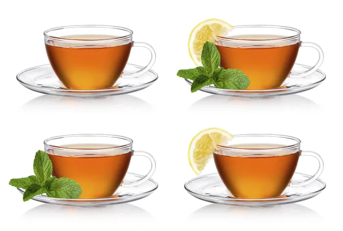 Framed Print : Cup of Tea with Mint and Lemon Print Framed Print : Cup of Tea with Mint and Lemon Print