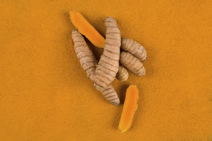 Framed Print : Curcumin Root and Turmeric Spice Print Framed Print : Curcumin Root and Turmeric Spice Print