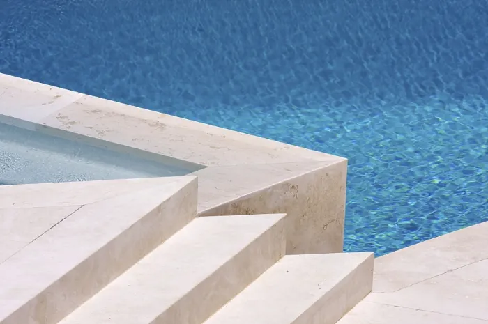 Framed Print : Custom Luxury Pool and Steps Print Framed Print : Custom Luxury Pool and Steps Print
