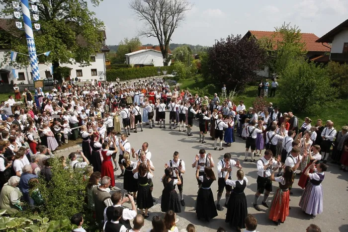 Framed Print : Dance around the Maypole Print, Eurasburg, Bavaria, Germany Framed Print : Dance around the Maypole Print, Eurasburg, Bavaria, Germany