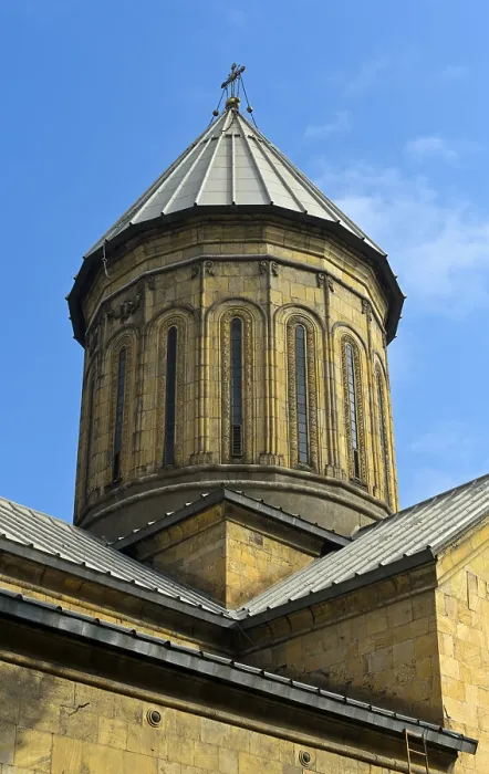 Framed Print : Decorated Tholobate Print, Sioni Cathedral, Tbilisi Framed Print : Decorated Tholobate Print, Sioni Cathedral, Tbilisi