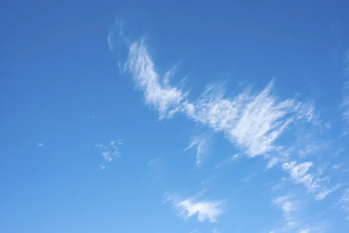 Framed Print : Delicate Cirrus Clouds Print, Lower Saxony Sky Framed Print : Delicate Cirrus Clouds Print, Lower Saxony Sky