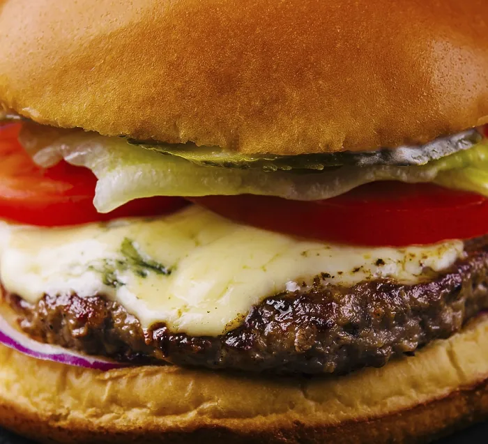 Framed Print : Delicious Cheeseburger Print Close-Up Framed Print : Delicious Cheeseburger Print Close-Up