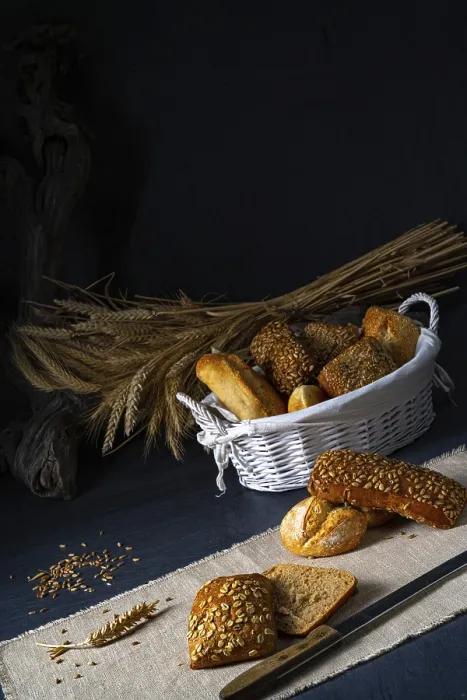 Framed Print : Delicious and Crispy Breakfast Rolls Print Framed Print : Delicious and Crispy Breakfast Rolls Print