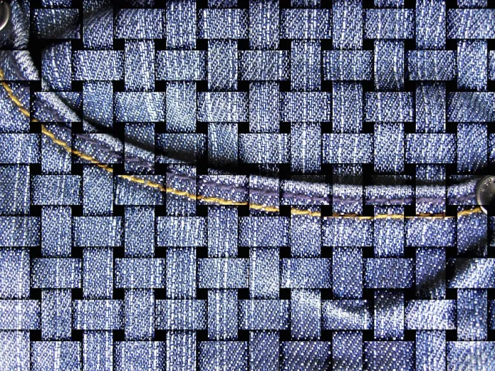 Framed Print : Denim Background Print - Blue Dye Fabric Texture Framed Print : Denim Background Print - Blue Dye Fabric Texture