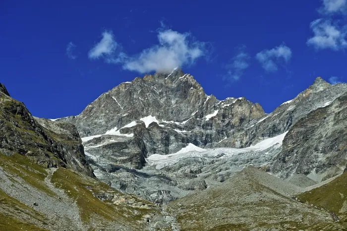 Framed Print : Dent Blanche Mountain Print, 4357m, Zermatt Switzerland Framed Print : Dent Blanche Mountain Print, 4357m, Zermatt Switzerland