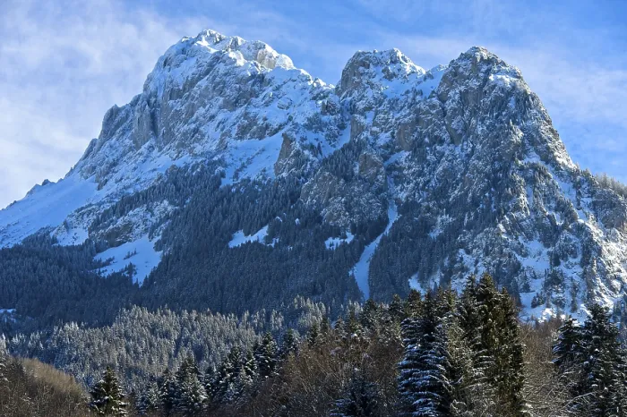 Framed Print : Dent d'Oche Peak Winter Print, Savoy Alps Framed Print : Dent d'Oche Peak Winter Print, Savoy Alps