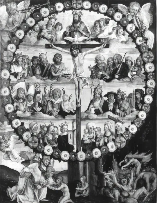 Framed Print : Hans Suess von Kulmbach Print: The Last Judgment Framed Print : Hans Suess von Kulmbach Print: The Last Judgment