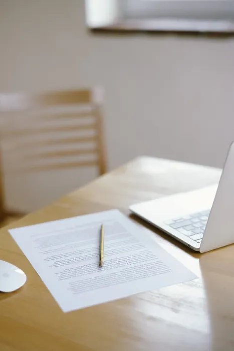 Framed Print : Modern Office Desk Workplace Print Framed Print : Modern Office Desk Workplace Print