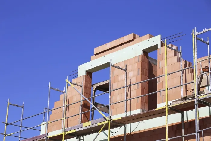 Framed Print : Detached House Under Construction Print Framed Print : Detached House Under Construction Print