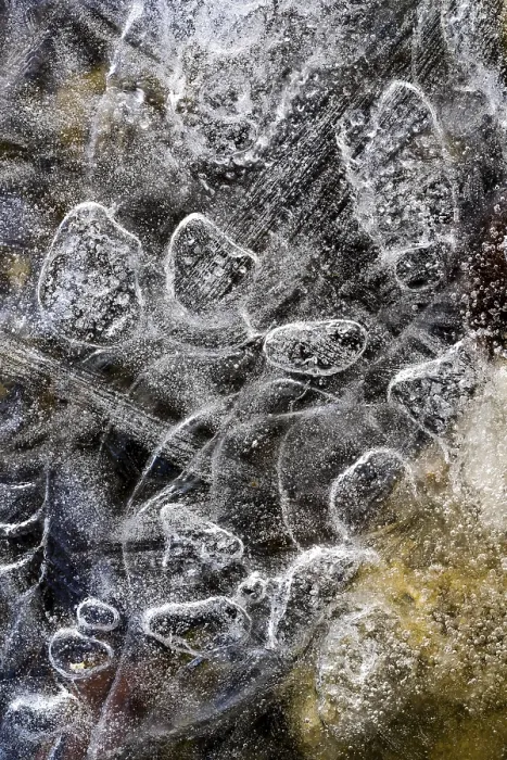 Framed Print : Details, shapes and structures of ice Print, Austria Framed Print : Details, shapes and structures of ice Print, Austria
