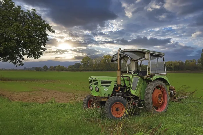 Framed Print : Deutz Tractor Print Framed Print : Deutz Tractor Print