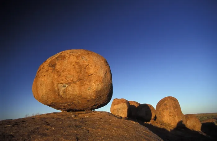 Framed Print : Devils Marbles at Dusk Print Australia Framed Print : Devils Marbles at Dusk Print Australia
