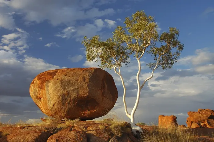 Framed Print : The Devils Marbles (Karlu Karlu) Print, Northern Territory, Australia