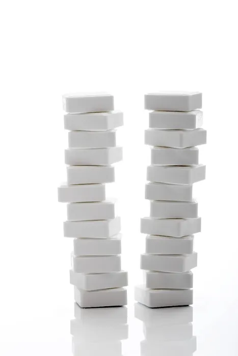 Framed Print : Dextrose Cubes Print - Stacked Framed Print : Dextrose Cubes Print - Stacked