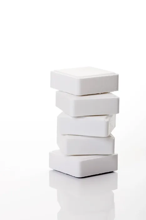 Framed Print : Stacked Dextrose Cubes Print Framed Print : Stacked Dextrose Cubes Print