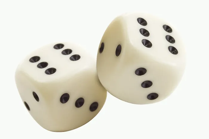 Framed Print : Two Dice Print Framed Print : Two Dice Print