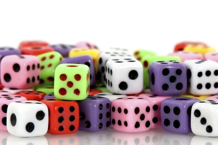 Framed Print : Many Colored Dice Print Framed Print : Many Colored Dice Print