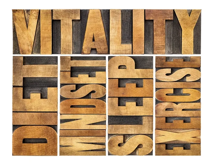 Framed Print : Vitality Print: Diet, Sleep, Exercise & Mindset Framed Print : Vitality Print: Diet, Sleep, Exercise & Mindset