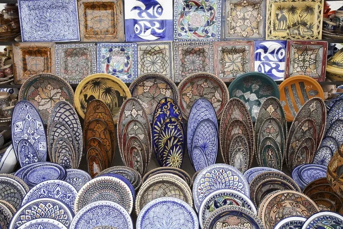 Framed Print : Ceramic Plate Print Collection Framed Print : Ceramic Plate Print Collection