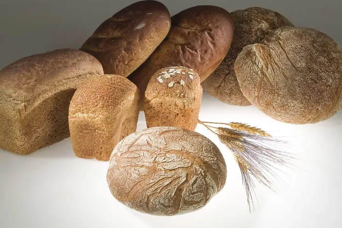 Framed Print : Different Kinds of Bread Studio Print