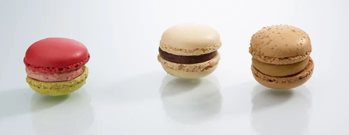 Framed Print : Three Coloured Macarons Print Framed Print : Three Coloured Macarons Print