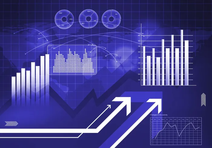 Framed Print : Digital Background Print with Graphs and Diagrams Framed Print : Digital Background Print with Graphs and Diagrams