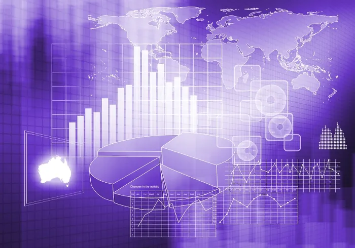 Framed Print : Digital Background Print with Graphs and Diagrams Framed Print : Digital Background Print with Graphs and Diagrams