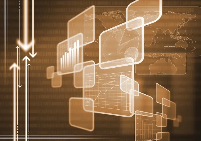 Framed Print : Digital Background Print with Graphs and Diagrams Framed Print : Digital Background Print with Graphs and Diagrams