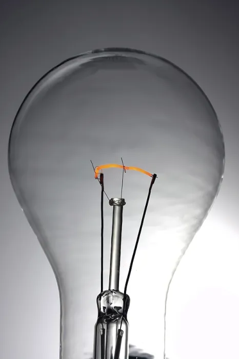 Framed Print : Dim Light Bulb Print Framed Print : Dim Light Bulb Print