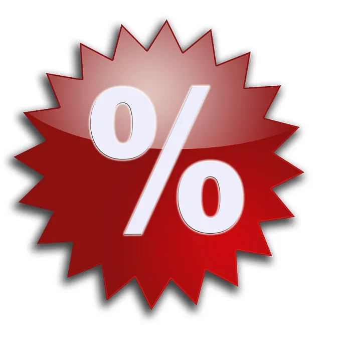 Framed Print : Discount Percentages Print by imageBROKER Framed Print : Discount Percentages Print by imageBROKER