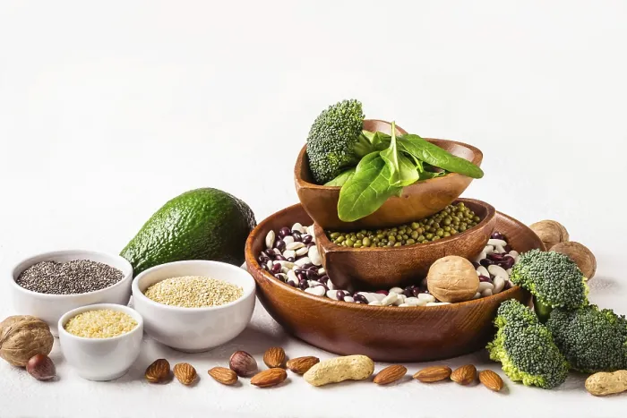 Framed Print : Diverse Sources of Vegetable Protein Print Framed Print : Diverse Sources of Vegetable Protein Print