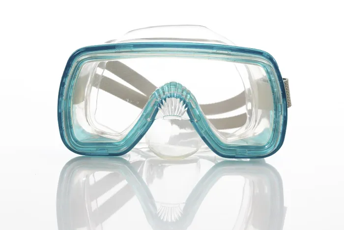 Framed Print : Diving Mask Print Framed Print : Diving Mask Print