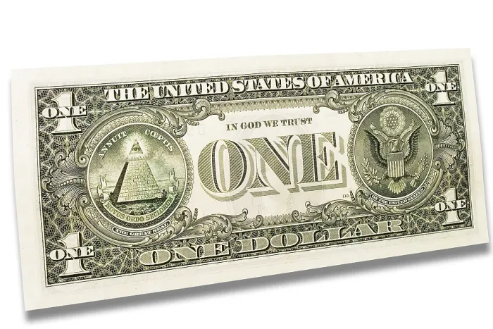 Framed Print : One Dollar Bill Back Side Print Framed Print : One Dollar Bill Back Side Print