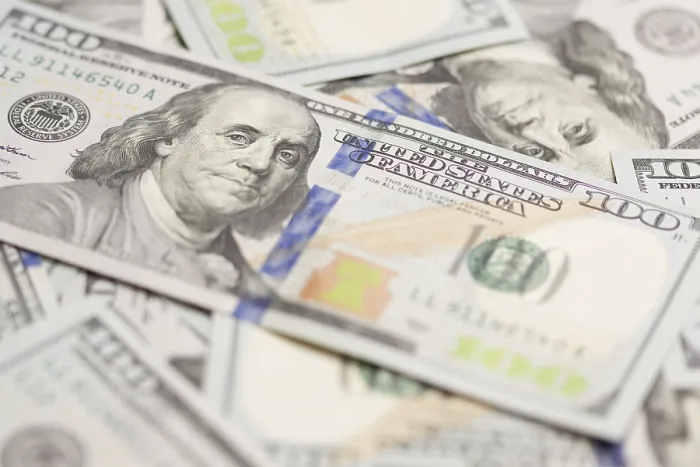 Framed Print : One Hundred Dollar Bills Print Framed Print : One Hundred Dollar Bills Print