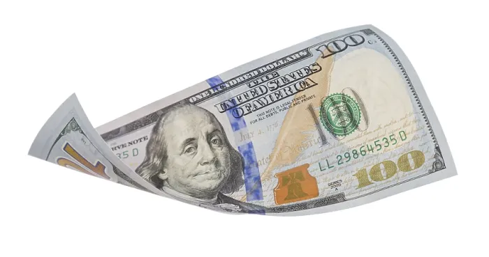 Framed Print : One Hundred Dollar Bill Falling Print Framed Print : One Hundred Dollar Bill Falling Print