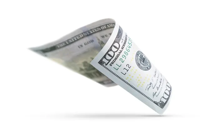 Framed Print : One Hundred Dollar Bill Print with Drop Shadow Framed Print : One Hundred Dollar Bill Print with Drop Shadow