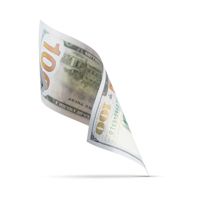 Framed Print : One Hundred Dollar Bill Print with Drop Shadow Framed Print : One Hundred Dollar Bill Print with Drop Shadow