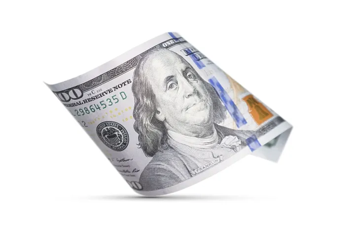 Framed Print : One Hundred Dollar Bill Print with Drop Shadow Framed Print : One Hundred Dollar Bill Print with Drop Shadow