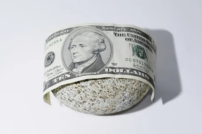 Framed Print : Ten Dollar Bill Print on White Background Framed Print : Ten Dollar Bill Print on White Background