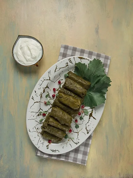 Framed Print : Dolma Print, Traditional Armenian Cabbage Rolls