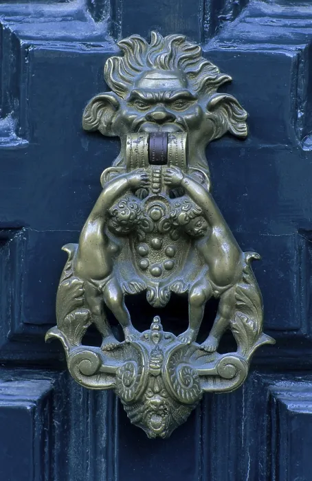 Framed Print : Door Knocker Print Framed Print : Door Knocker Print