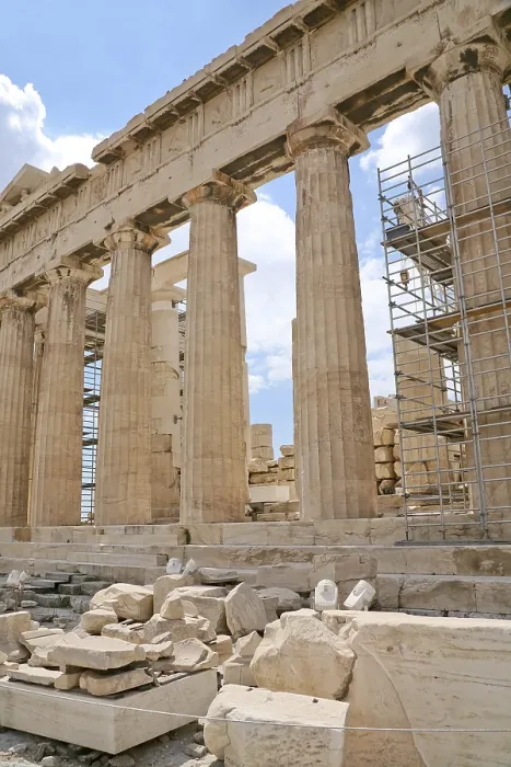 Framed Print : Doric Columns of the Parthenon Print, Acropolis, Athens Framed Print : Doric Columns of the Parthenon Print, Acropolis, Athens