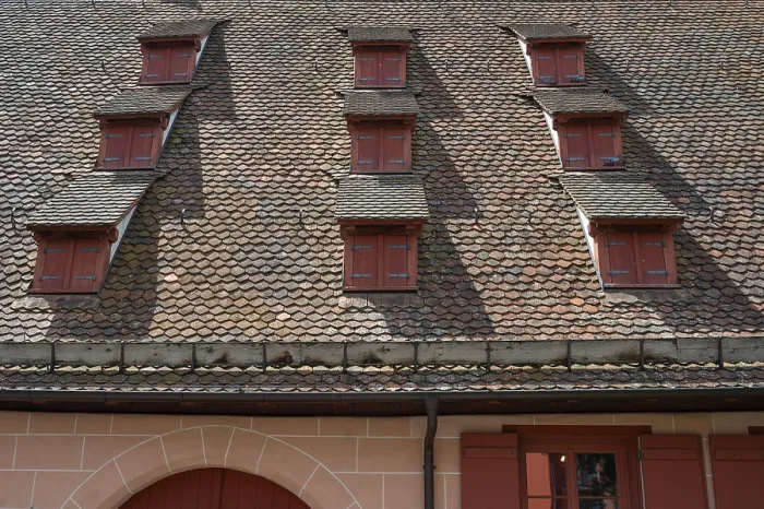 Framed Print : Dormer Windows Print of Historic Barn in Nuremberg, Germany Framed Print : Dormer Windows Print of Historic Barn in Nuremberg, Germany