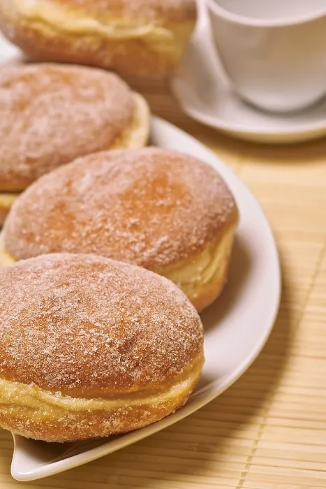 Framed Print : Doughnuts Sprinkled with Sugar Print Framed Print : Doughnuts Sprinkled with Sugar Print