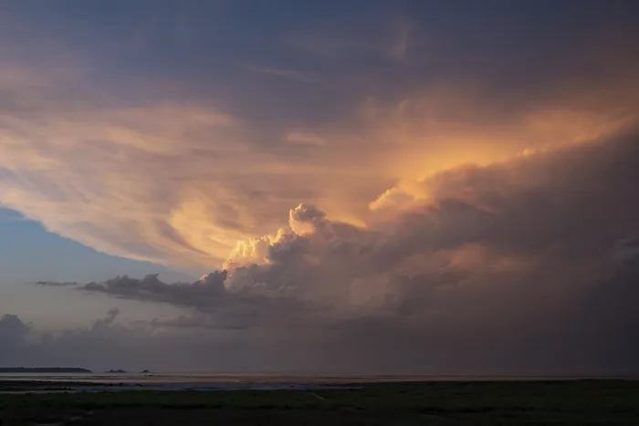 Framed Print : Dramatic Cloud Formation, Cumulonimbus Print Framed Print : Dramatic Cloud Formation, Cumulonimbus Print