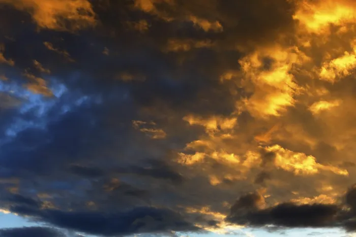 Framed Print : Dramatic Cloud Sky Print, Schleswig-Holstein Sunset